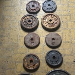 115 Lbs Total Standard Weight 1”