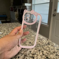 Hello Kitty Clear Phone Case