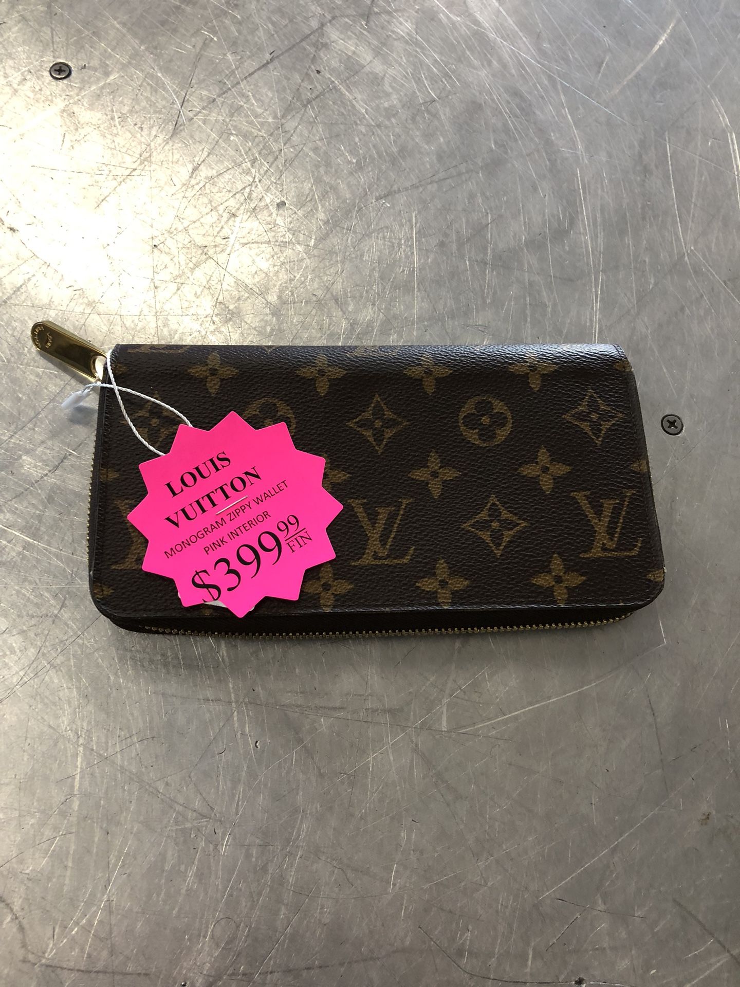 1003 Louis Vuitton Zippy Monogram Wallet Entropy Authenticated 006112