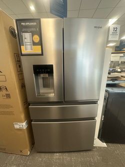 Whirlpool Counter Depth Wide French Door Refrigerator