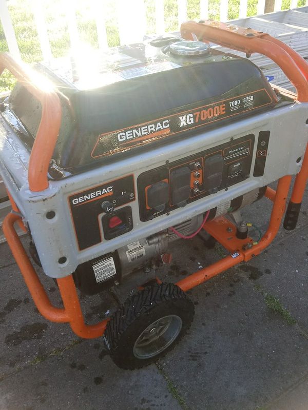 Generator Generac XG7000E 7000 watts for Sale in Virginia Beach, VA