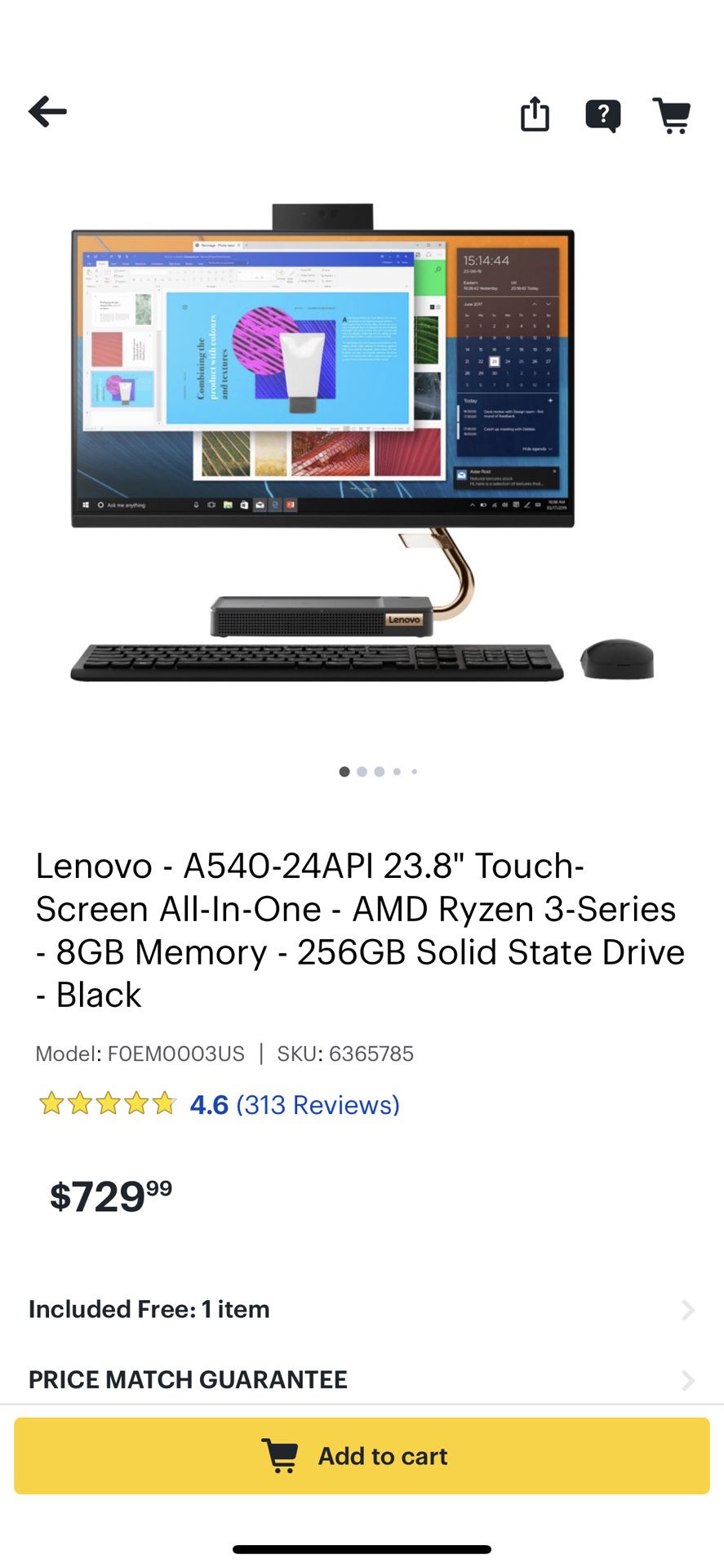 Used Lenovo Computer
