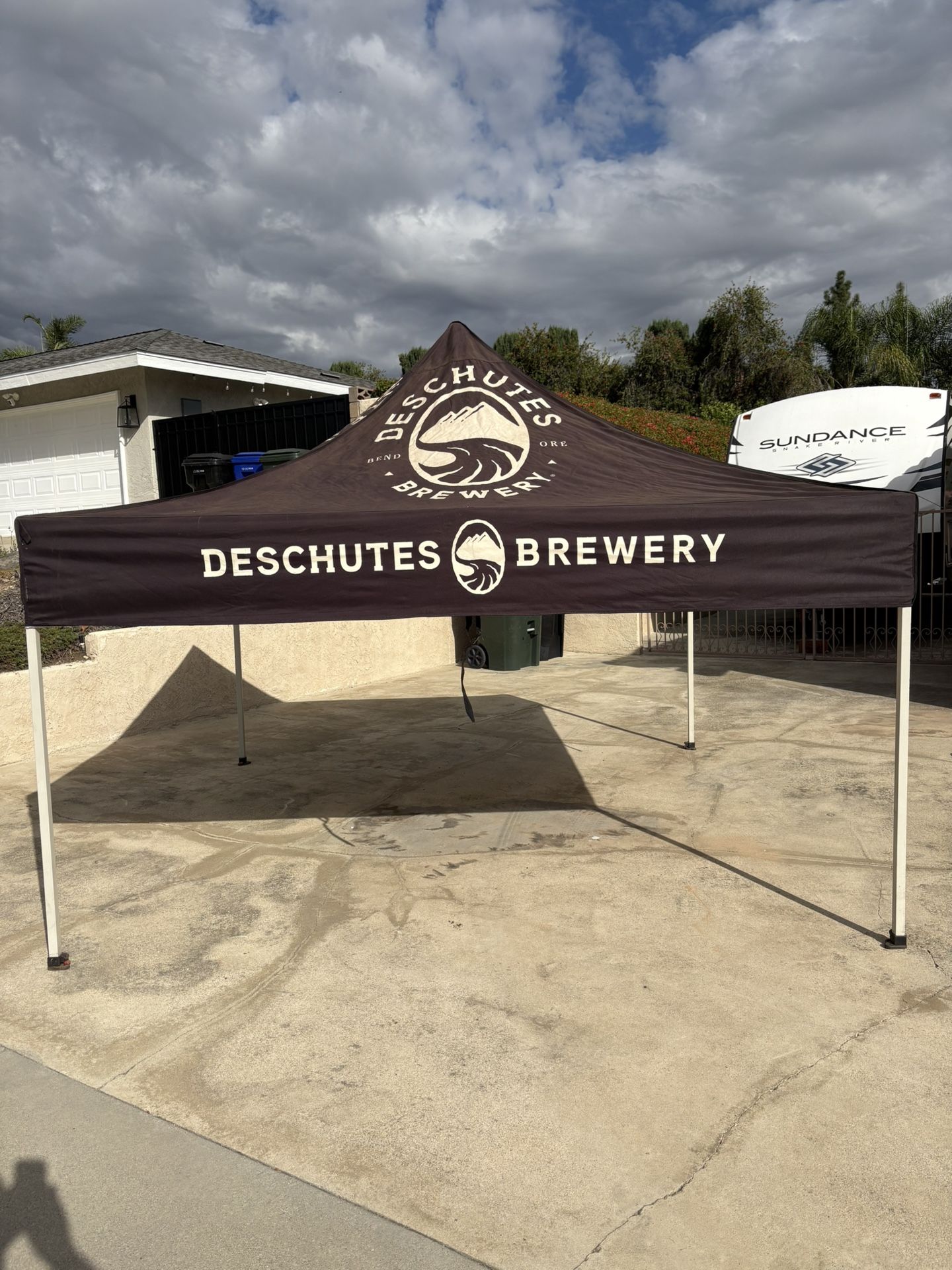 10 X 10 Canopy EZ Up Heavy Duty Deschutes Brewery