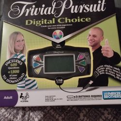 Trivial Pursuit Digital Choice 15dollars 