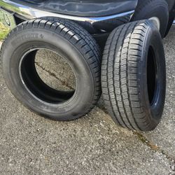 2 WESTLAKE TIRES 265/70R/17 - Like New