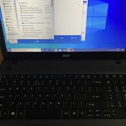 Acer laptop 8gb Ram (500hd) 