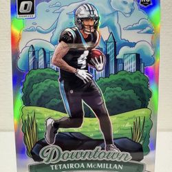 Panini Donruss Optic 2025 Downtown! Tetairoa McMillan Panthers RC #15 MINT 💎💎