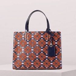 NWT KATE SPADE sam spade flower medium satchel