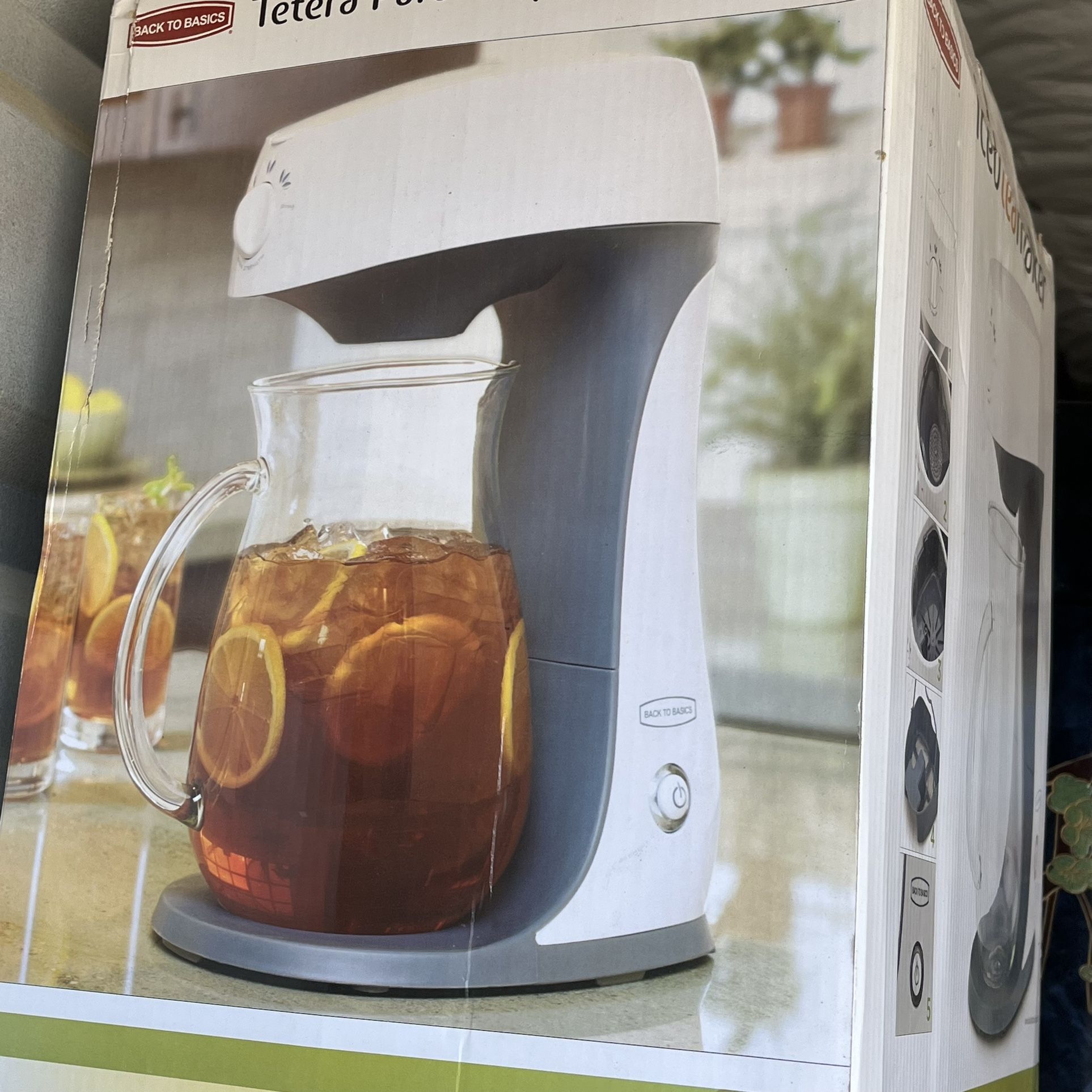 NIB Back to Basics Ice Tea Maker for Sale in Palm Desert, CA OfferUp