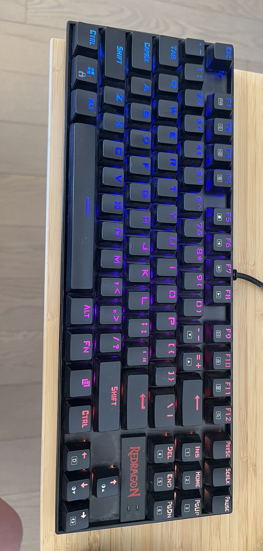 RedDragon RGB wired keyboard