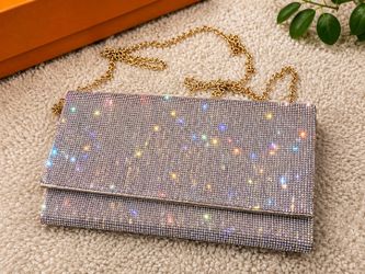 Rhinestone Clutch/Shoulder Bag