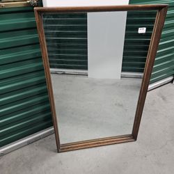 Framed Mirror - 39" x 25