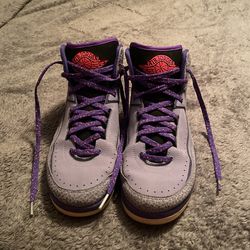Jordan 2 Iron Purple