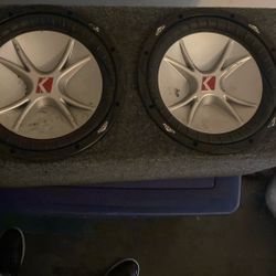 12” Sunwoofers With Box
