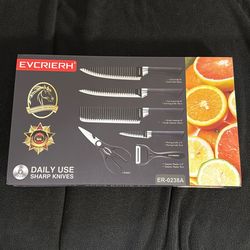 6 Piece Knife Set