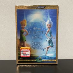El Secreto De Las Hadas Blu Ray DVD 2 Disc Disney NEW Secret Of Wings Eng/Spa