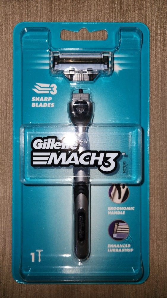 Gillette Mach 3 Razor And Blade