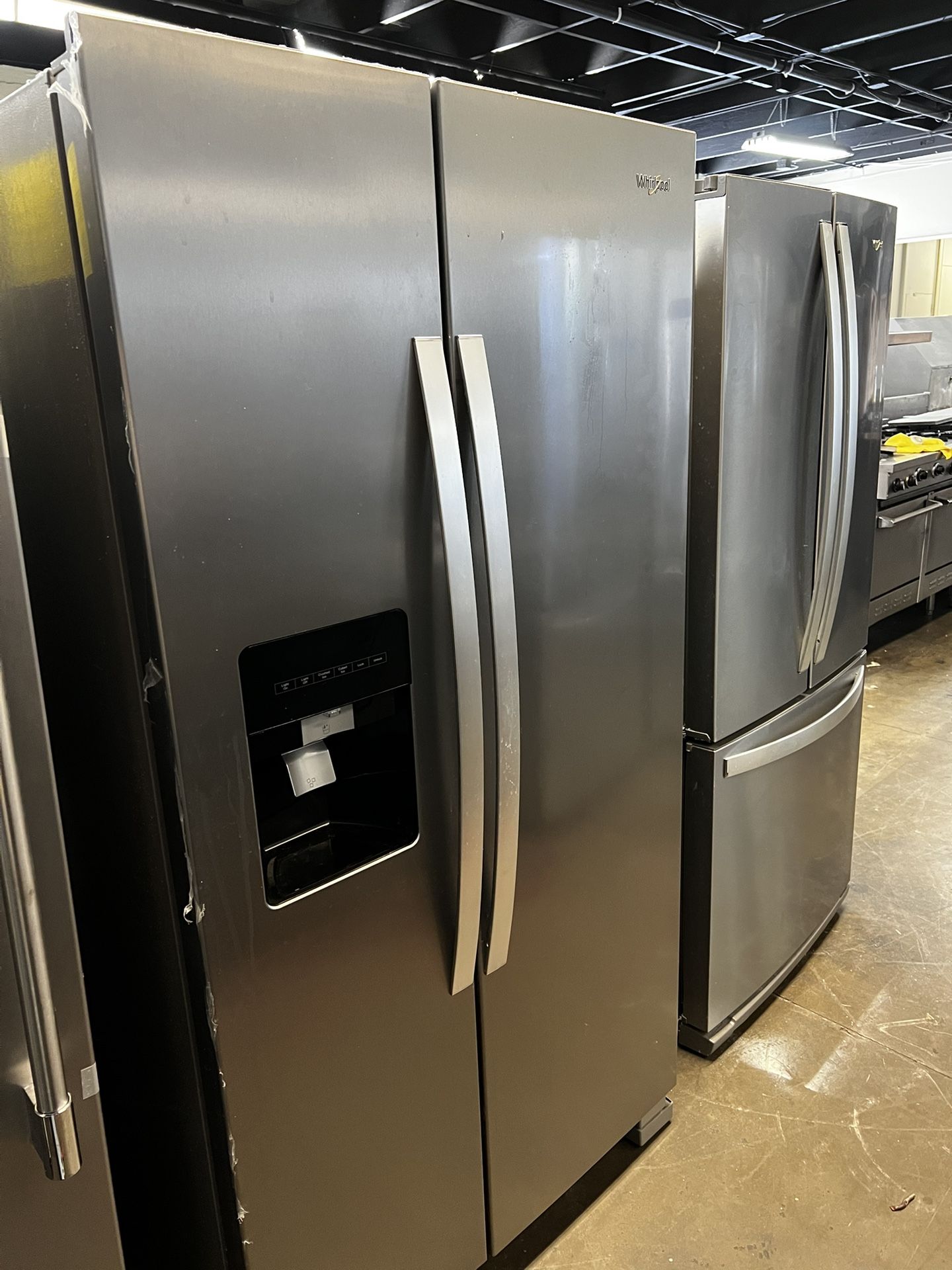 Whirlpool Stainless Steel Side By Side Refrigerator