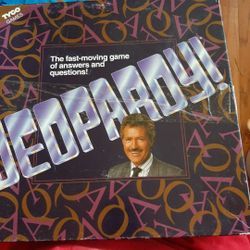 Jeopardy board game