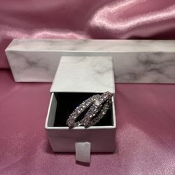 Diamond Hoop Earrings