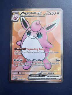 Wigglytuff ex - 187/165 - SV: Scarlet & Violet 151. NM