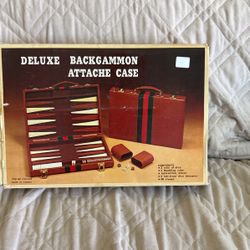 Deluxe Backgammon Attache Case