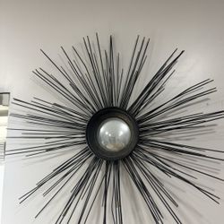 Sunburst Metal Decor