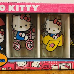 Hello Kitty Cooler Glass 4-Pack