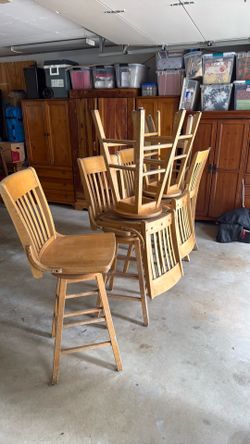 High-back barstools