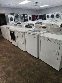 refrigerators,washers,dryers,stoves,microwaves,freezers And Dishwashers.