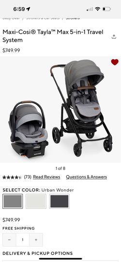 Never Used 2026 Maxi Cozi Stroller and Car seat