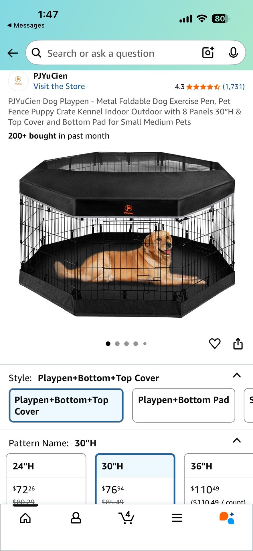Dog Play pen