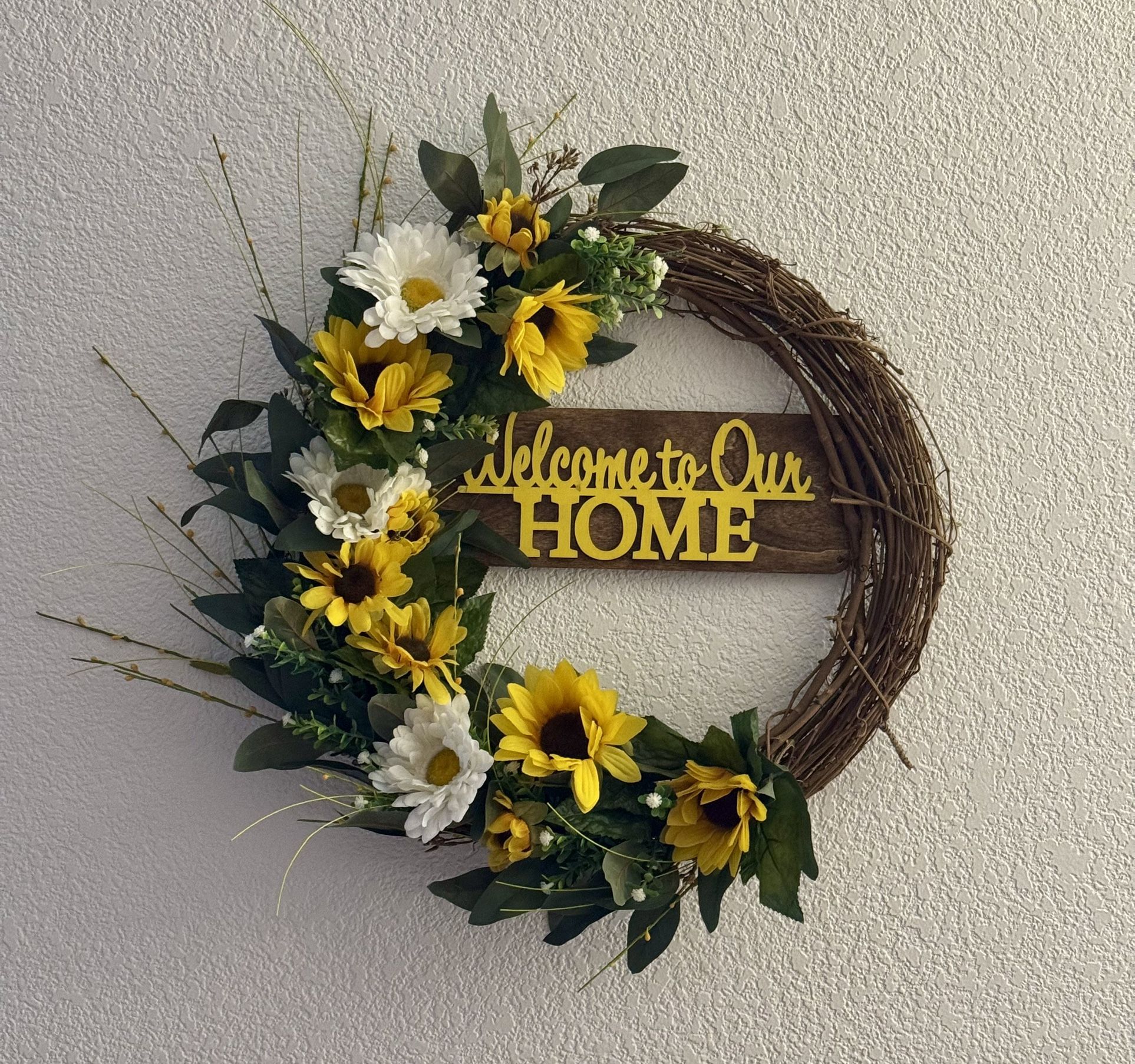 Country Sunflower Wreath