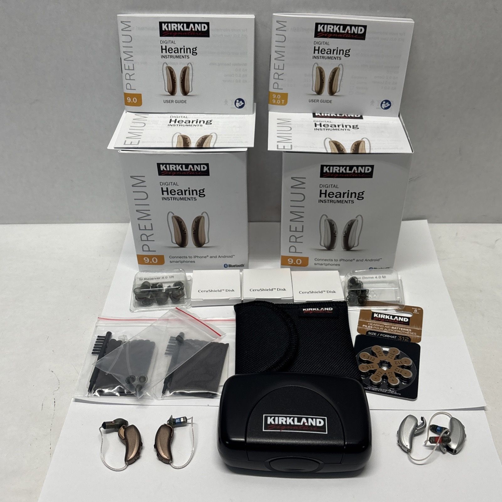 Kirkland (2)Premium Digital Bluetooth Hearing Instruments Silver & Bronze KS9.0