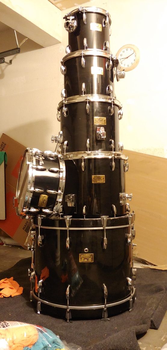 Pearl Masters Custom drum set