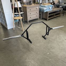 BalanceFrom Olympic 2-Inch Hex Weight Lifting Trap Bar, 1000-Pound Capacity, Open