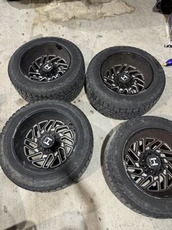 Hostile wheels dodge ram Chevy 8x6.5