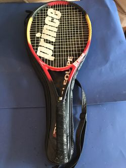 Prince precision equine tennis racket / case