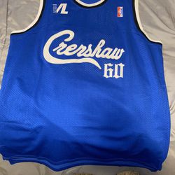 Commemorative Nipsey HUSSLE Crenshaw jersey 