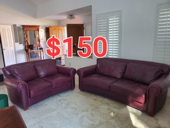 leather couches