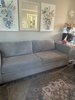 Gray sofa