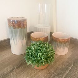 Vase’s and Candle Holder 