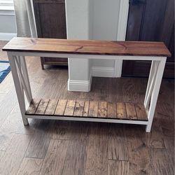 Rustic Console Table / Entryway Table – Gently Used