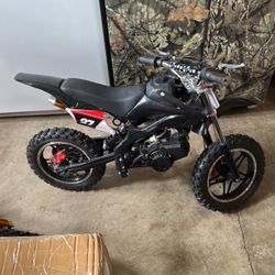 50cc Black Dirt Bike