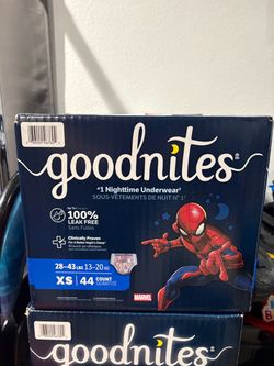 Goodnites pull ups size xs