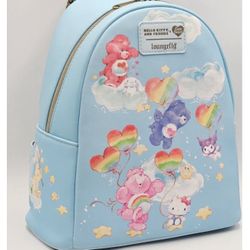 Loungefly Hello Kitty And Friends Care Bear Backpack