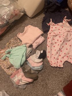 0-3 Months Baby Clothes and Socks