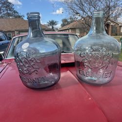 2 Large Carbernet Bottles 