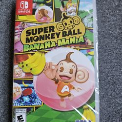 Super Monkey Ball Banana Mania Nintendo Switch Brand New Sealed