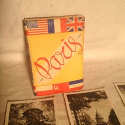 Vintage Souvenir Pictures Paris